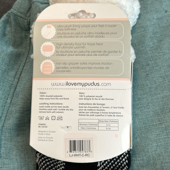NWT Pudus Slipper Socks - Picture 2 of 3